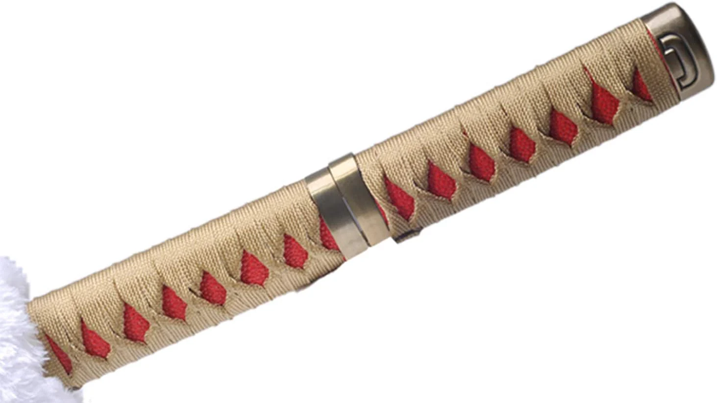 55" One Piece Law's Kikoku Katana (Red) Carbon Steel Metal Sword - Image 4