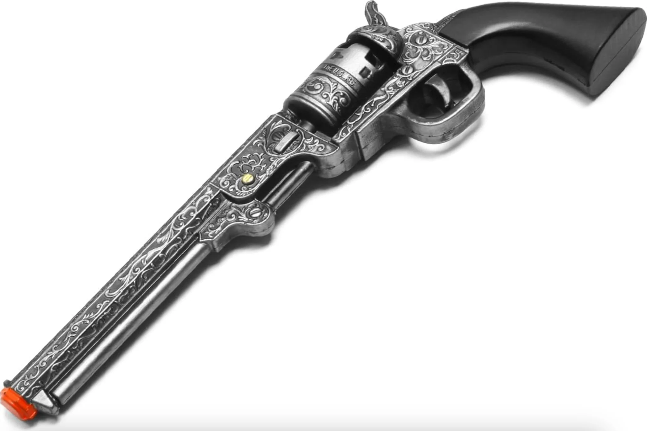 13" Decorative Western Classic Revolver Style Foam Prop Replica Gun - Image 4