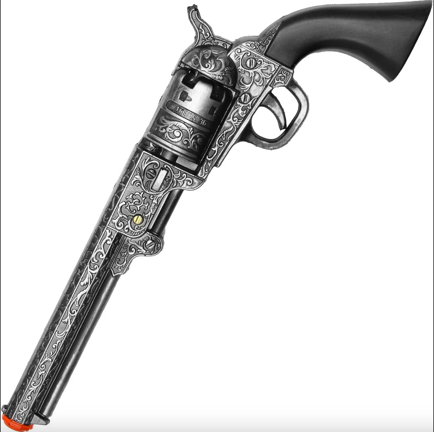 13" Decorative Western Classic Revolver Style Foam Prop Replica Gun - Image 5