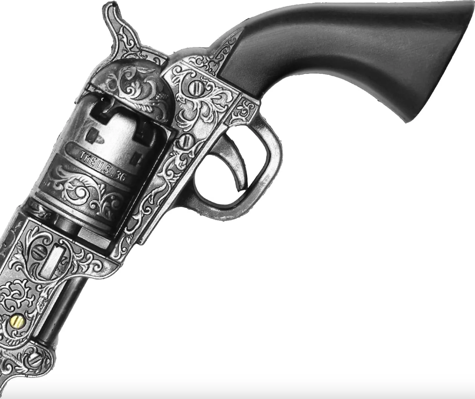 13" Decorative Western Classic Revolver Style Foam Prop Replica Gun - Image 6