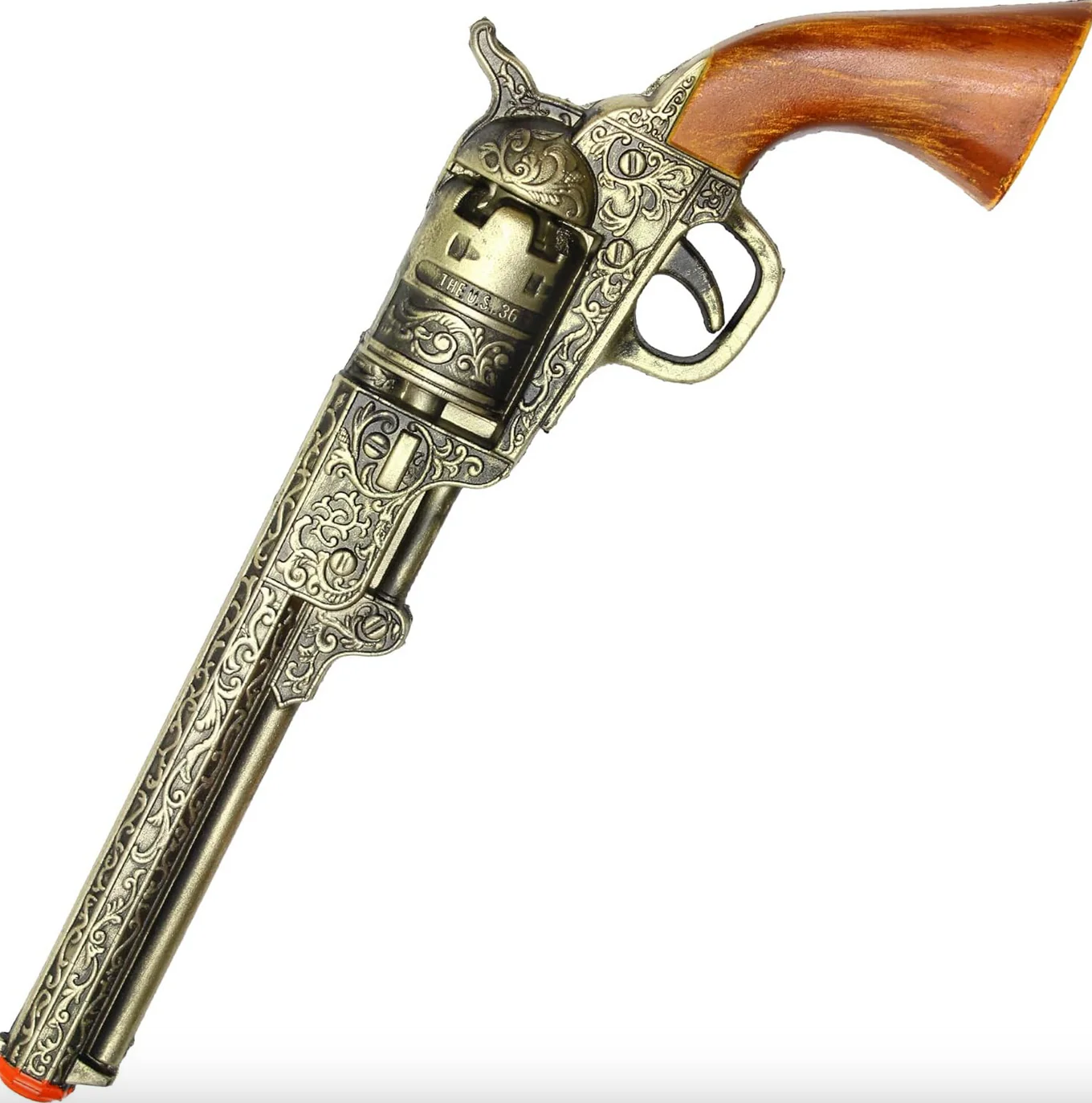 13" Decorative Western Classic Revolver Style Foam Prop Replica Gun - Image 7