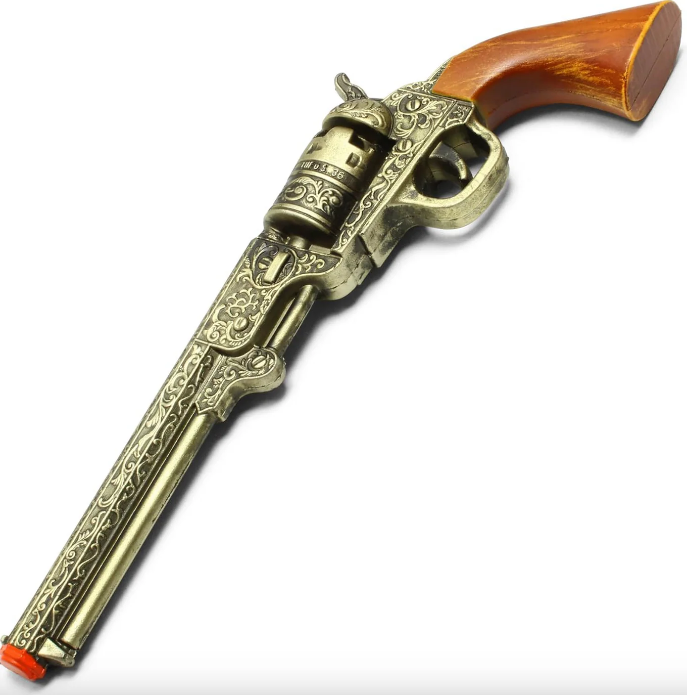 13" Decorative Western Classic Revolver Style Foam Prop Replica Gun - Image 8