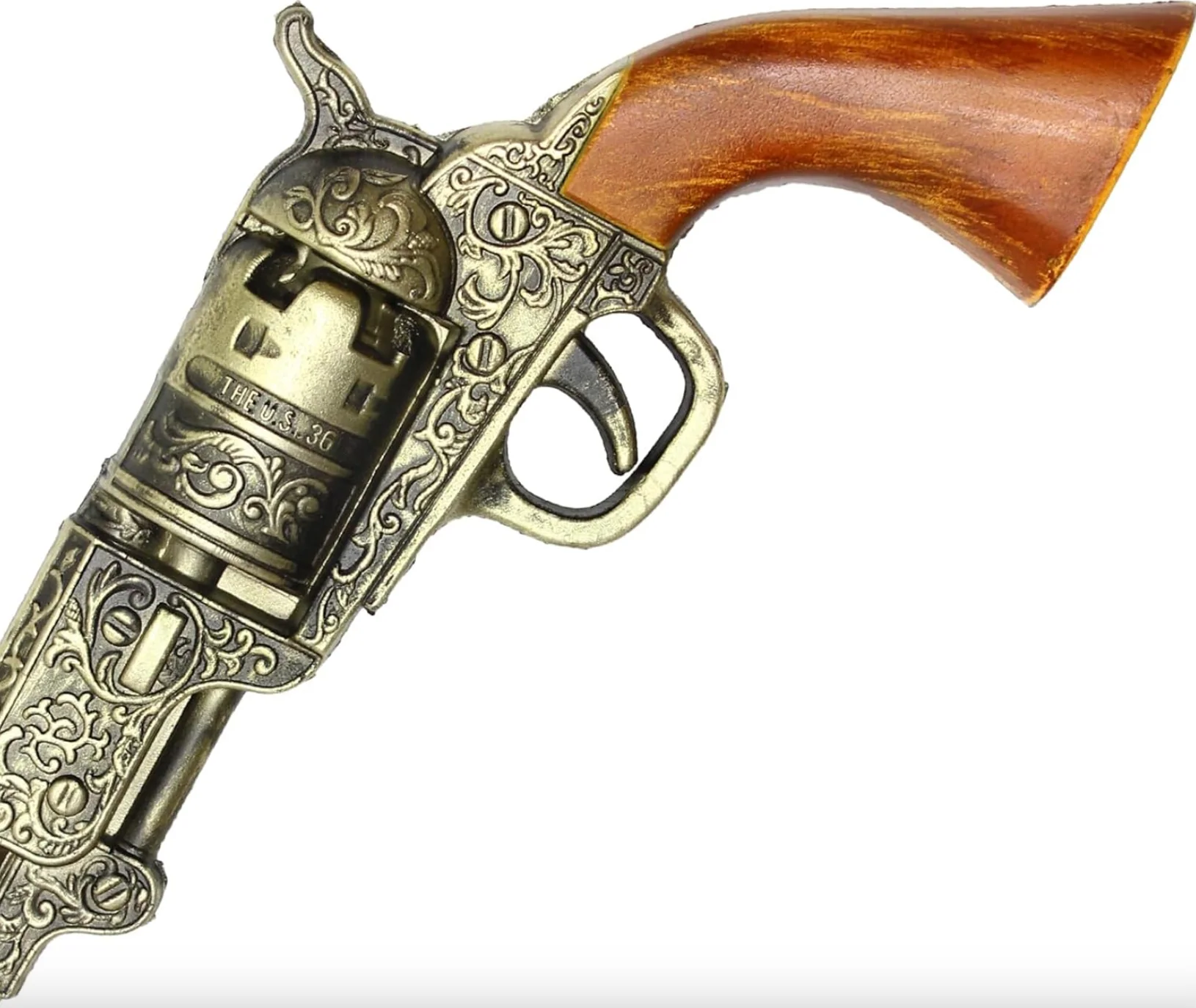 13" Decorative Western Classic Revolver Style Foam Prop Replica Gun - Image 9