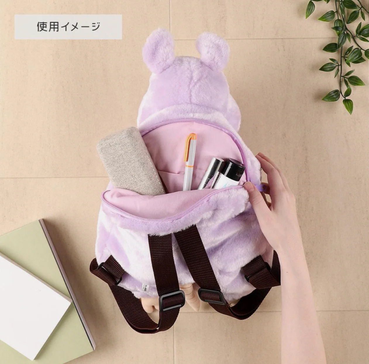 16.5" Pink Boh Backpack Studio Ghibli Spirited Away - Image 3