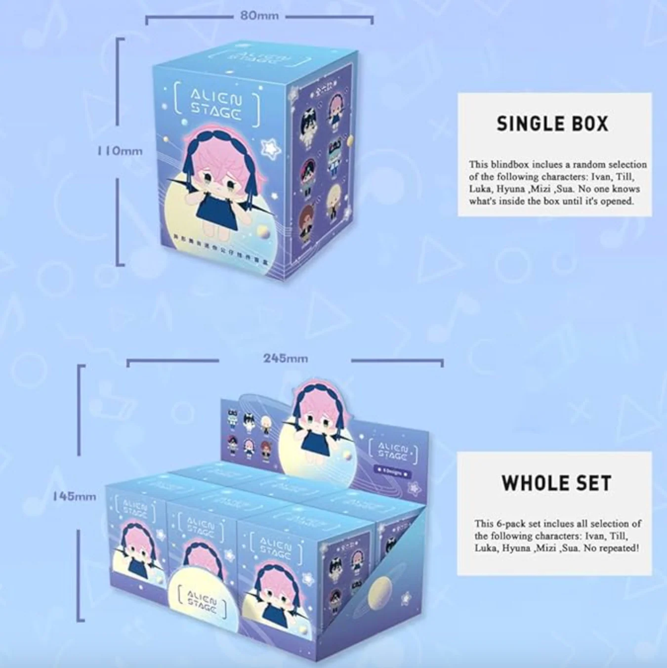 Alien Stage Doll Pendant Plush Blind Box - Image 13