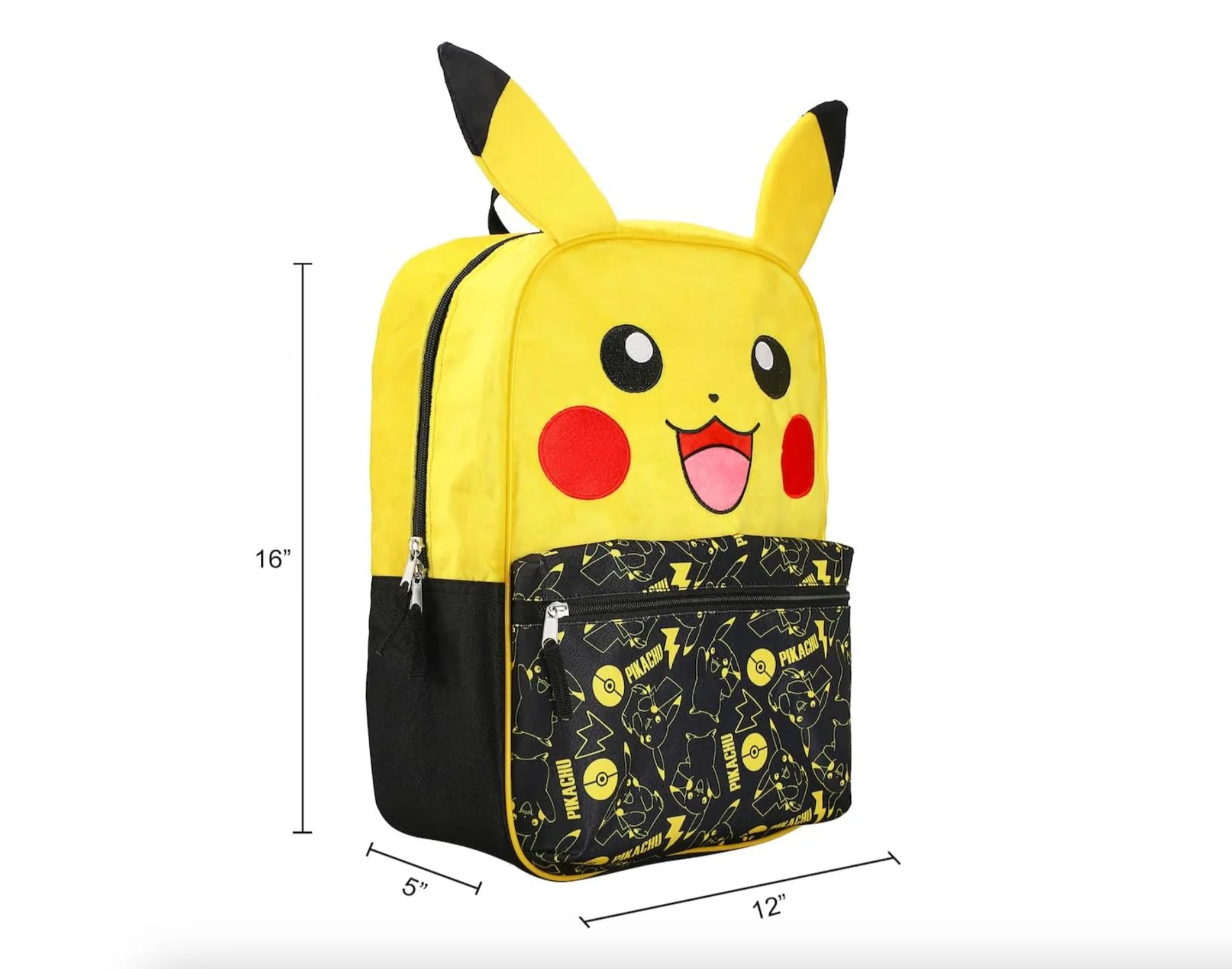 Backpack 16" Pikachu Bag - Image 6