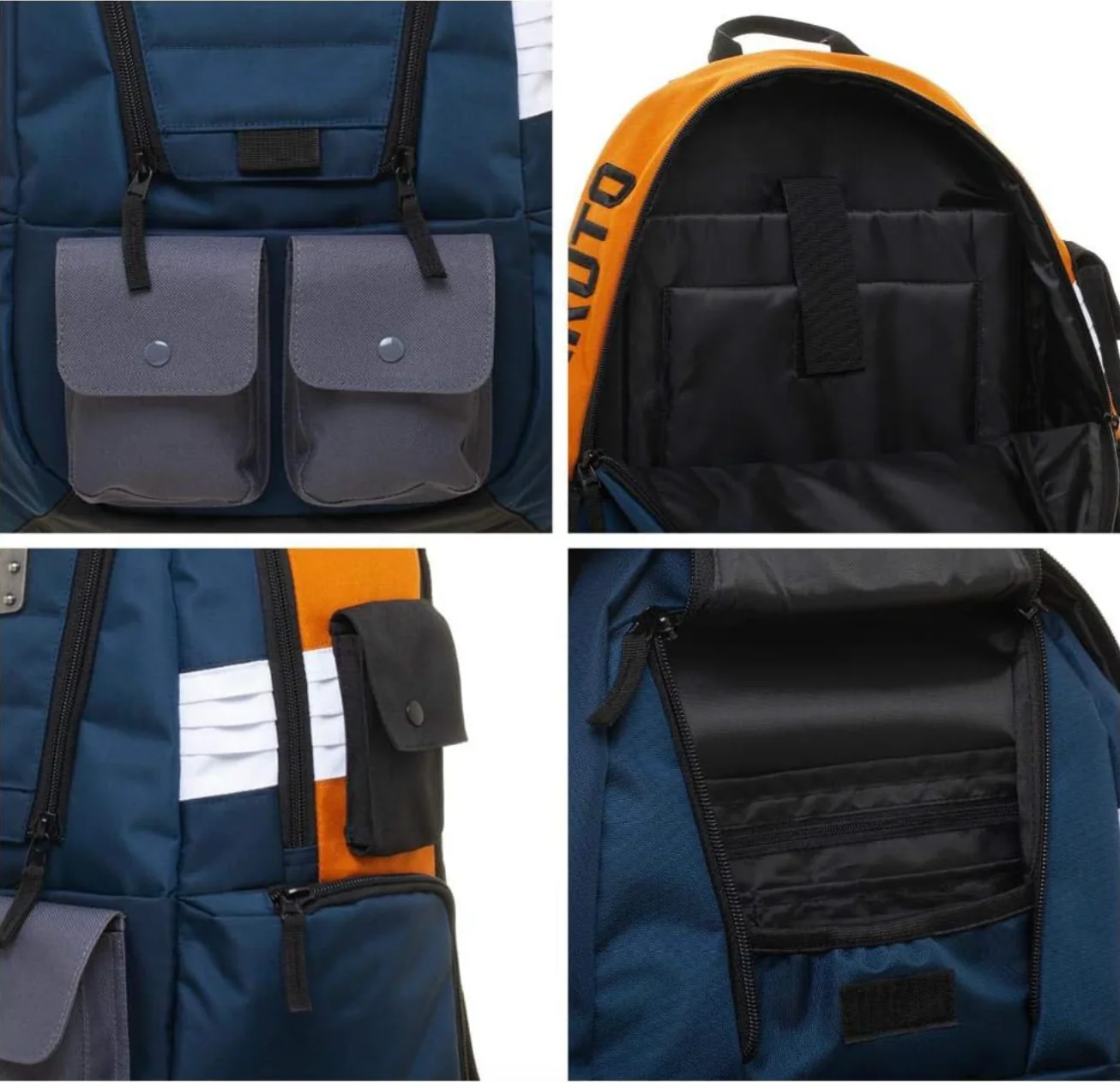 Backpack Naruto Hidden Leaf Village Laptop Bag - Image 6