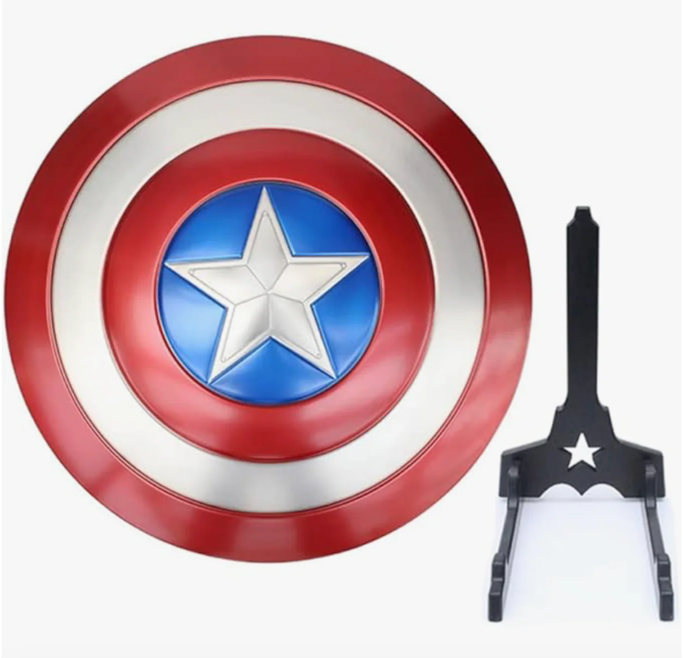 Captain America Shield 24 Inch - Stainless Metal - Image 5