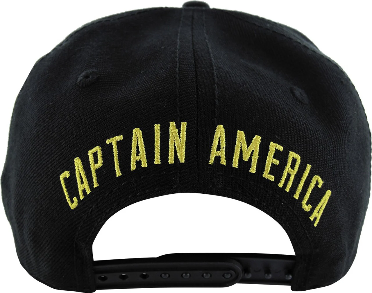 Captain America Striped Brim Snapback Hat Apparel Baseball Cap - Image 3