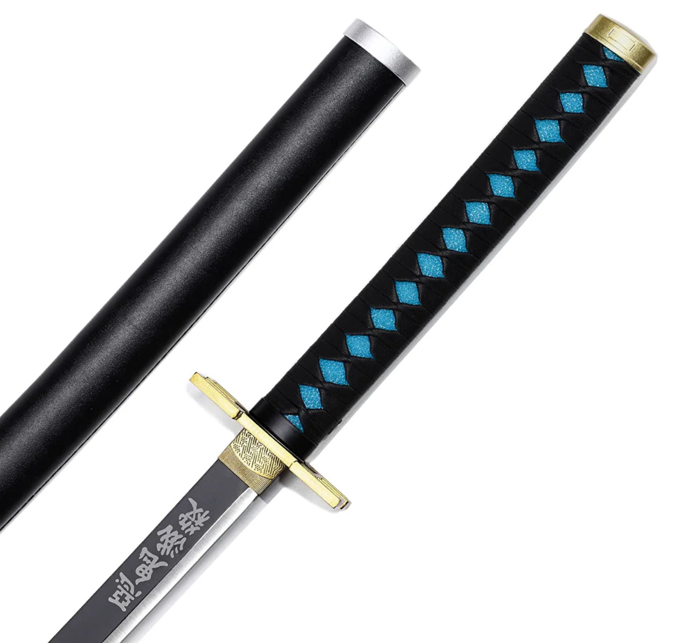 41" Demon Slayer Samurai Metal Sword Replica Katana - Image 3