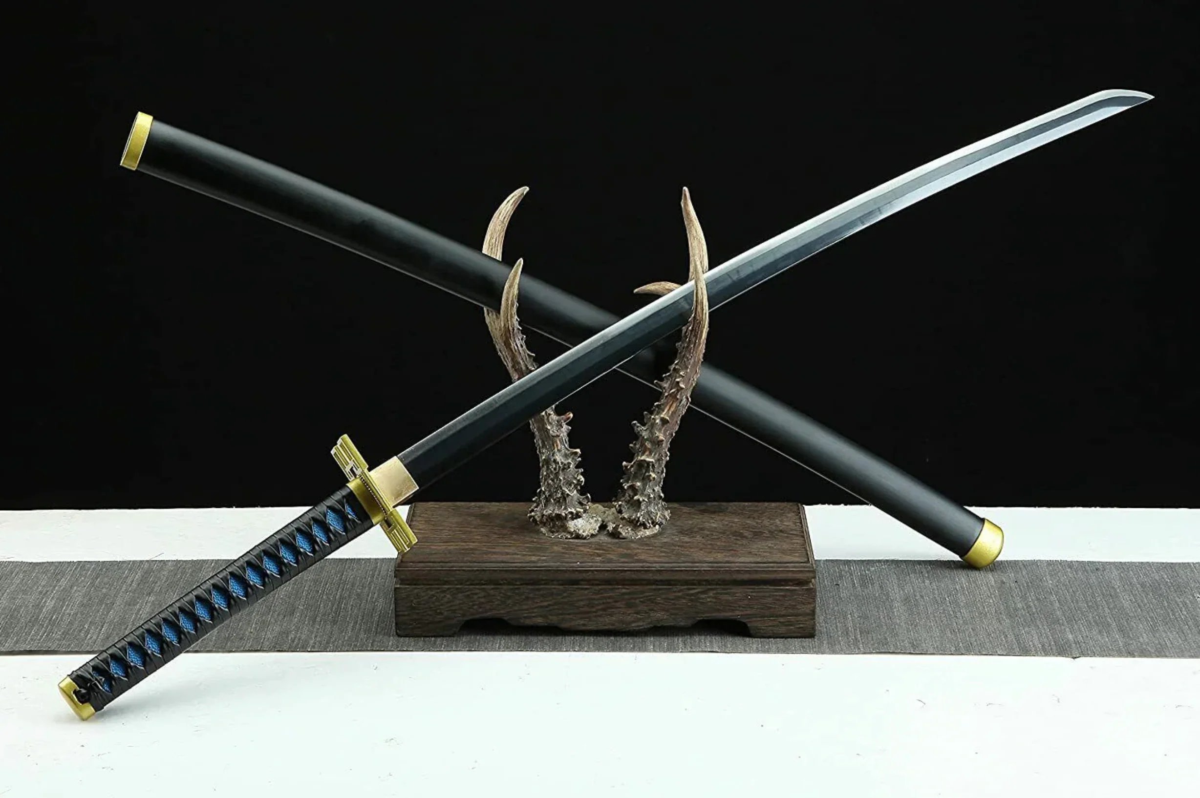 41" Demon Slayer Samurai Metal Sword Replica Katana - Image 4