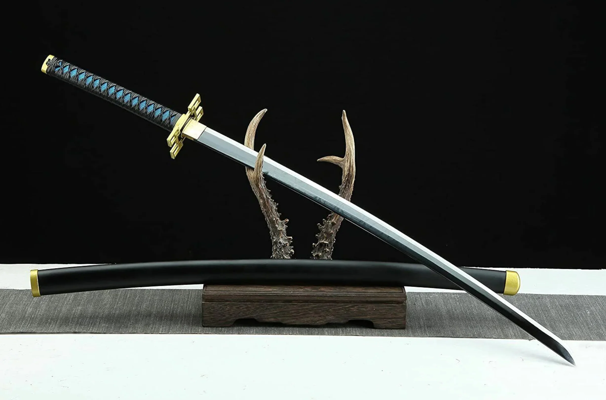 41" Demon Slayer Samurai Metal Sword Replica Katana - Image 5