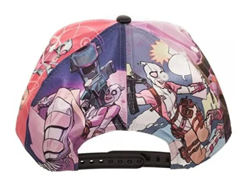 Gwenpool All Over Print Sublimated Snapback Hat Baseball Cap - Image 4