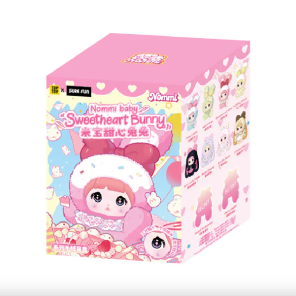 Hi Toy Nommi Baby Sweetheart Bunny Series Plush Blind Box - Image 20