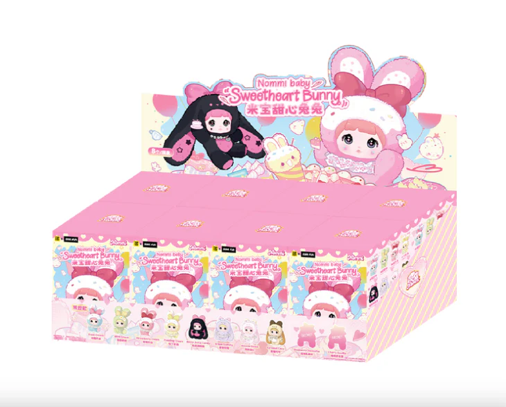 Hi Toy Nommi Baby Sweetheart Bunny Series Plush Blind Box - Image 21