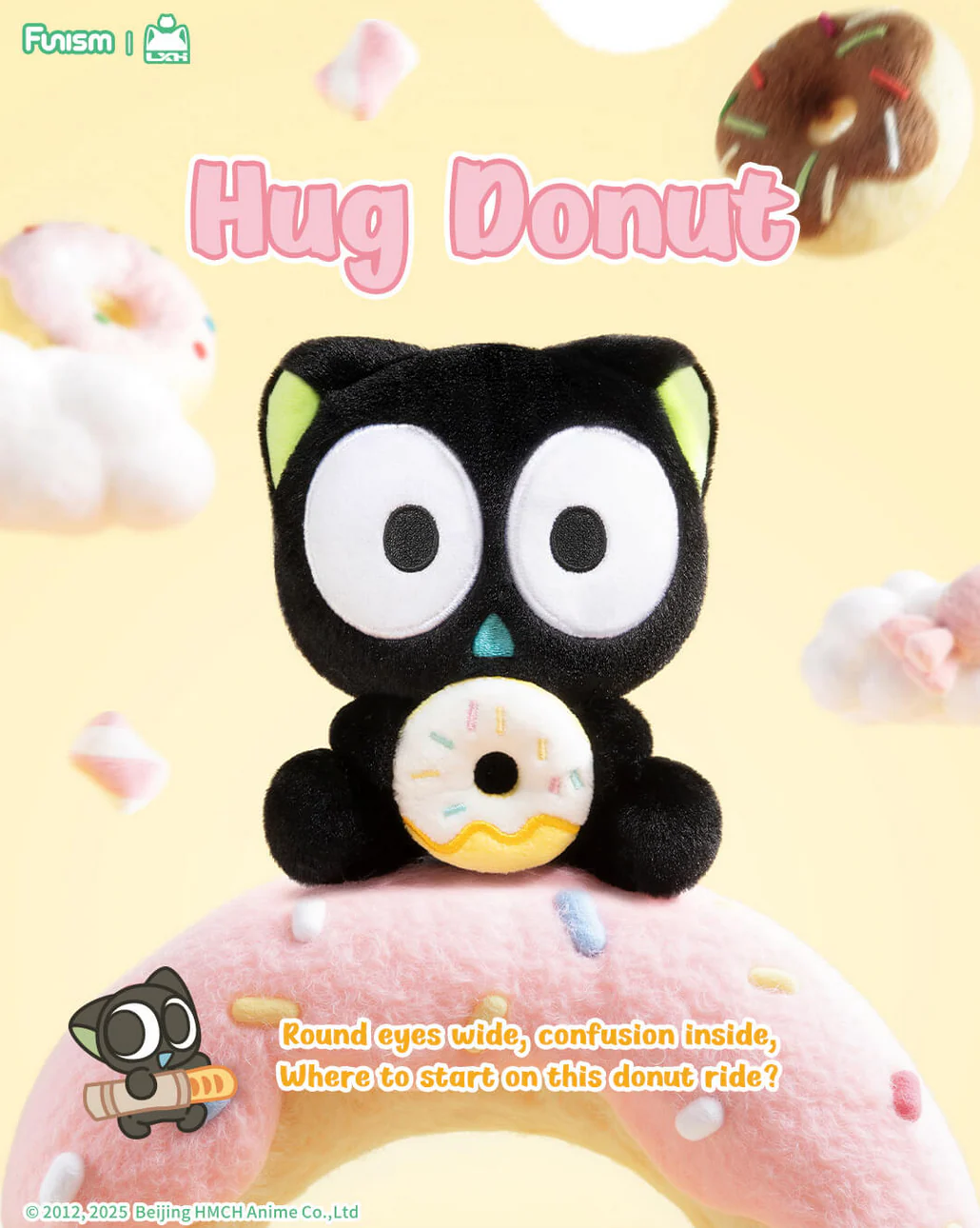 [In Stock]FUNISM Luo Xiaohei Hug Series Plush Pendant Blind Box - Image 16
