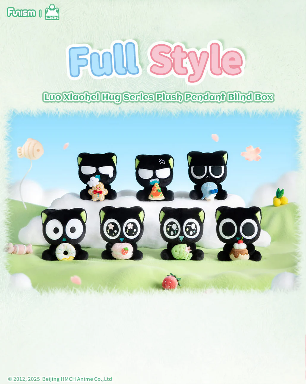 [In Stock]FUNISM Luo Xiaohei Hug Series Plush Pendant Blind Box - Image 18