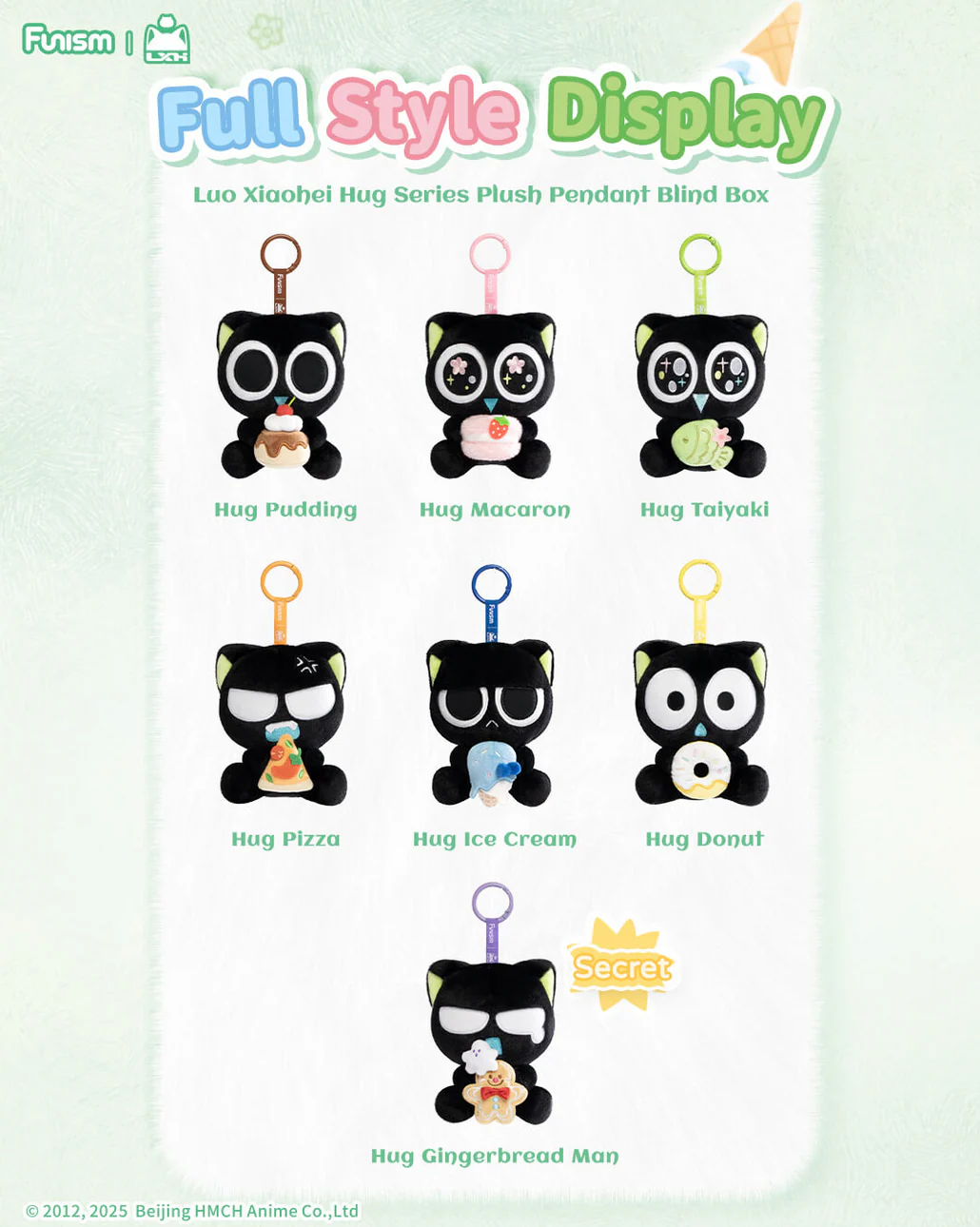 [In Stock]FUNISM Luo Xiaohei Hug Series Plush Pendant Blind Box - Image 19