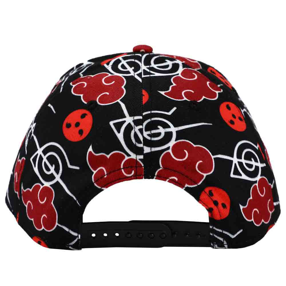 Naruto Shippuden Itachi Symbols Baseball Cap Akatsuki Cloud & Anti-Leaf Village Sublimated Curved Bill Hat - Image 4