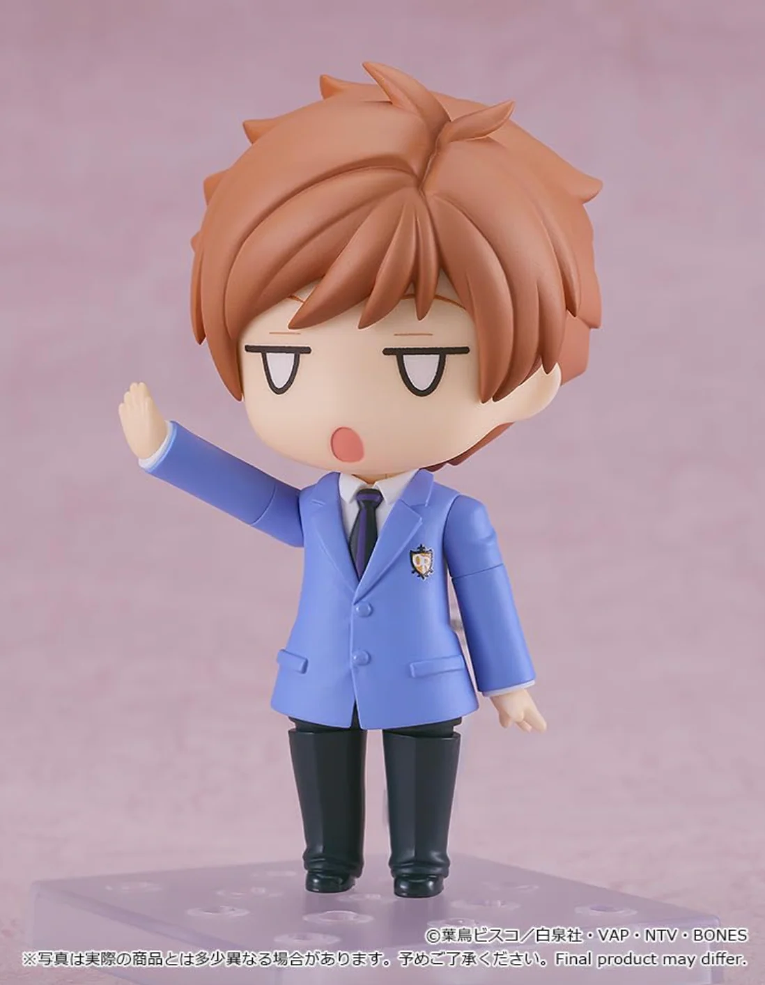 Official Licensed Hitachiin Kaoru 2425 movable face-swap hand Nendoroid Action Figure - Image 4