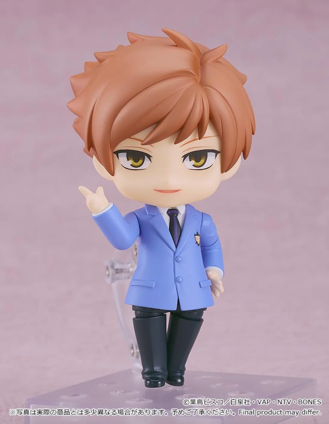 Official Licensed Hitachiin Kaoru 2425 movable face-swap hand Nendoroid Action Figure - Image 5