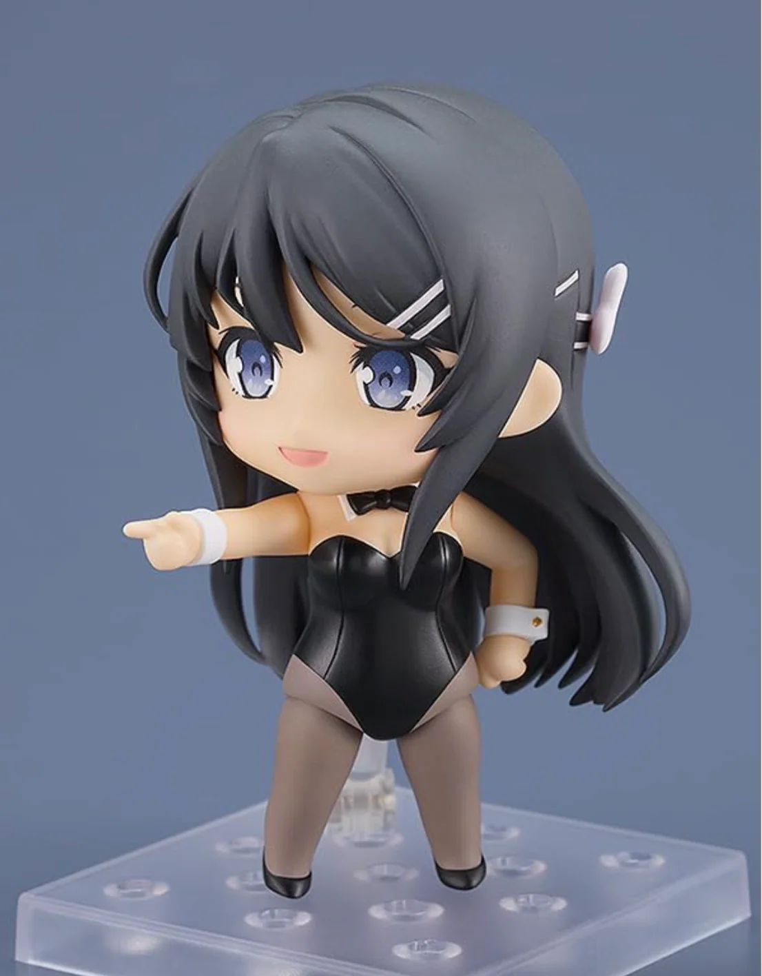 Official Licensed Sakurajima Mai Bunny Girl 2417 movable face-swap hand Nendoroid Action Figure - Image 4