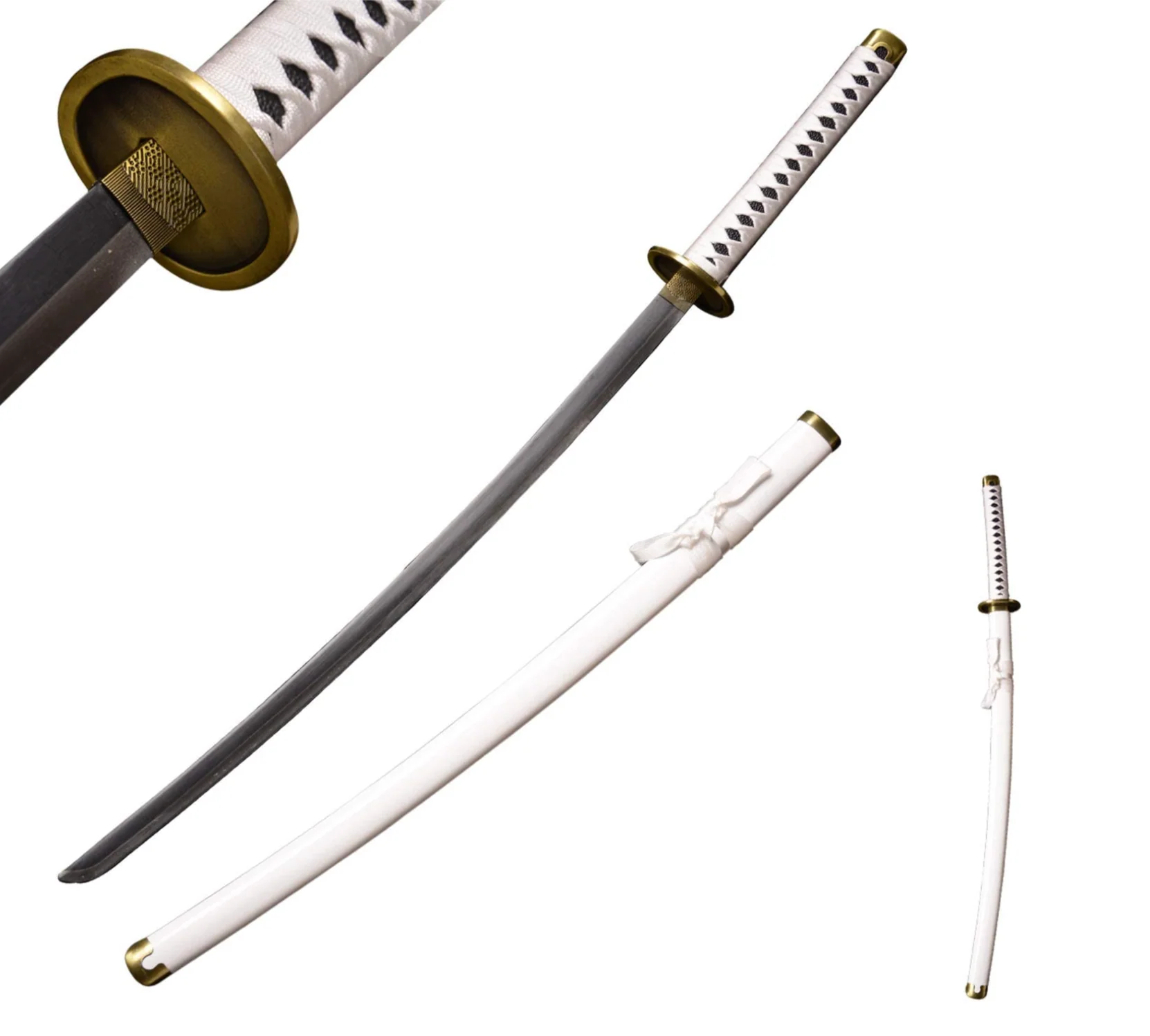 41" One Piece Zoro Metal Sword Roronoa Replica Katana - Image 3