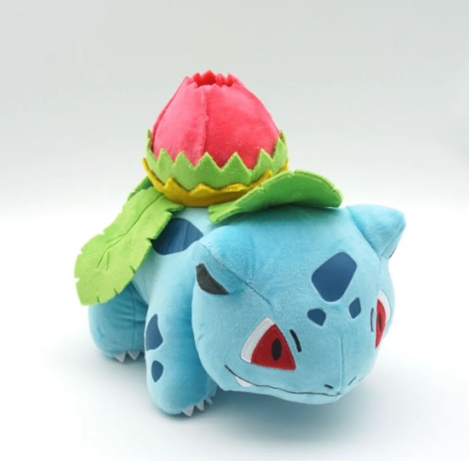 Pokemon Ivysaur 10" Kawaii Stuffed Critter Plush Toy All Star Collection Friendly Gifts for Kids Anime Plushies - Image 4