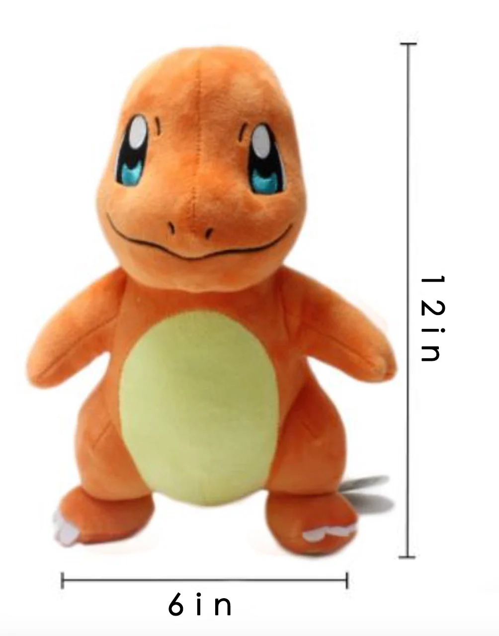Pokemon Charmander 12" Soft Plush Collection Stuffed Animals for Play and Display Anime - Image 5