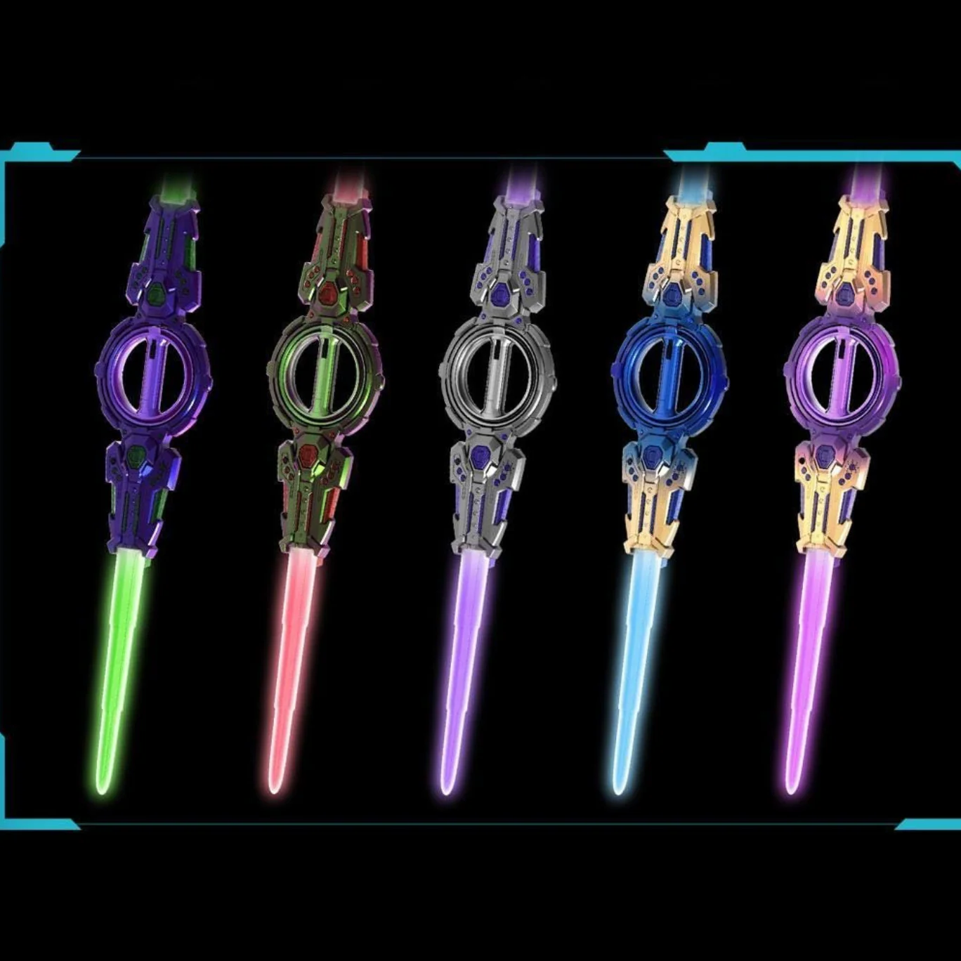 Spining Light Sword Double Blade LED Toy - Image 11