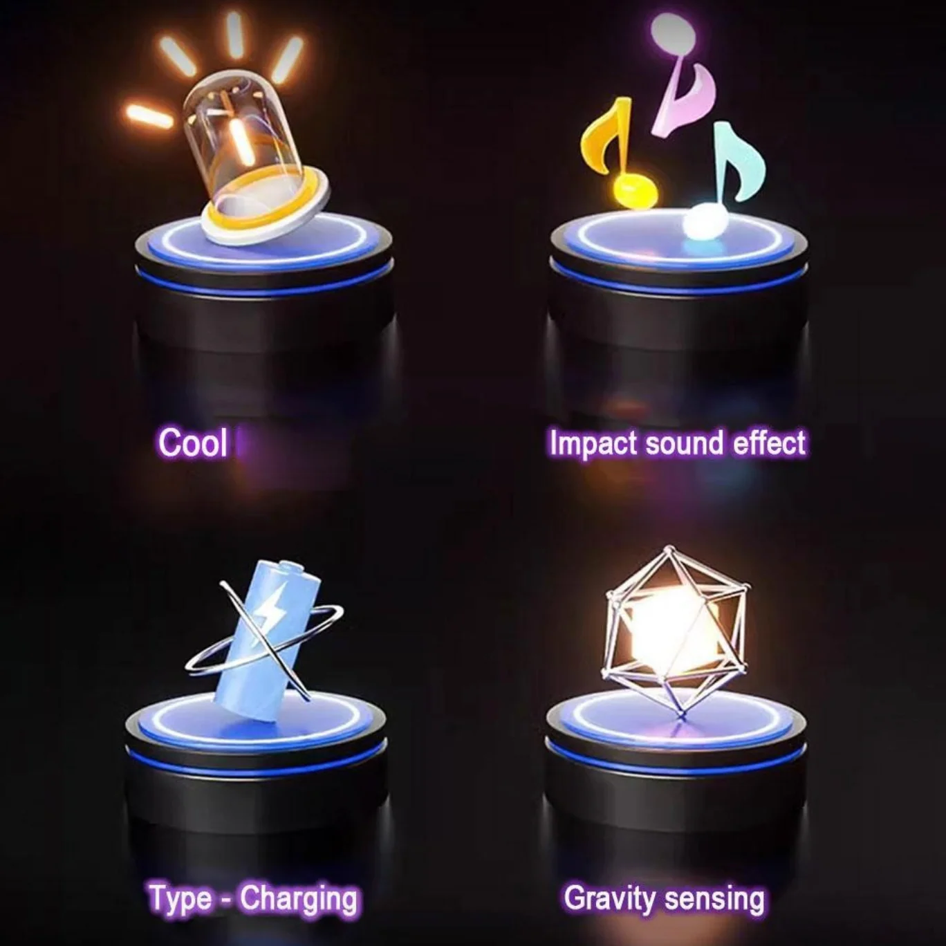 Spining Light Sword Double Blade LED Toy - Image 7