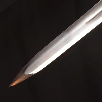 46" Scabbard Twin Wolf Sword Geralt of Rivia Metal Sword Replica Katana - Image 9