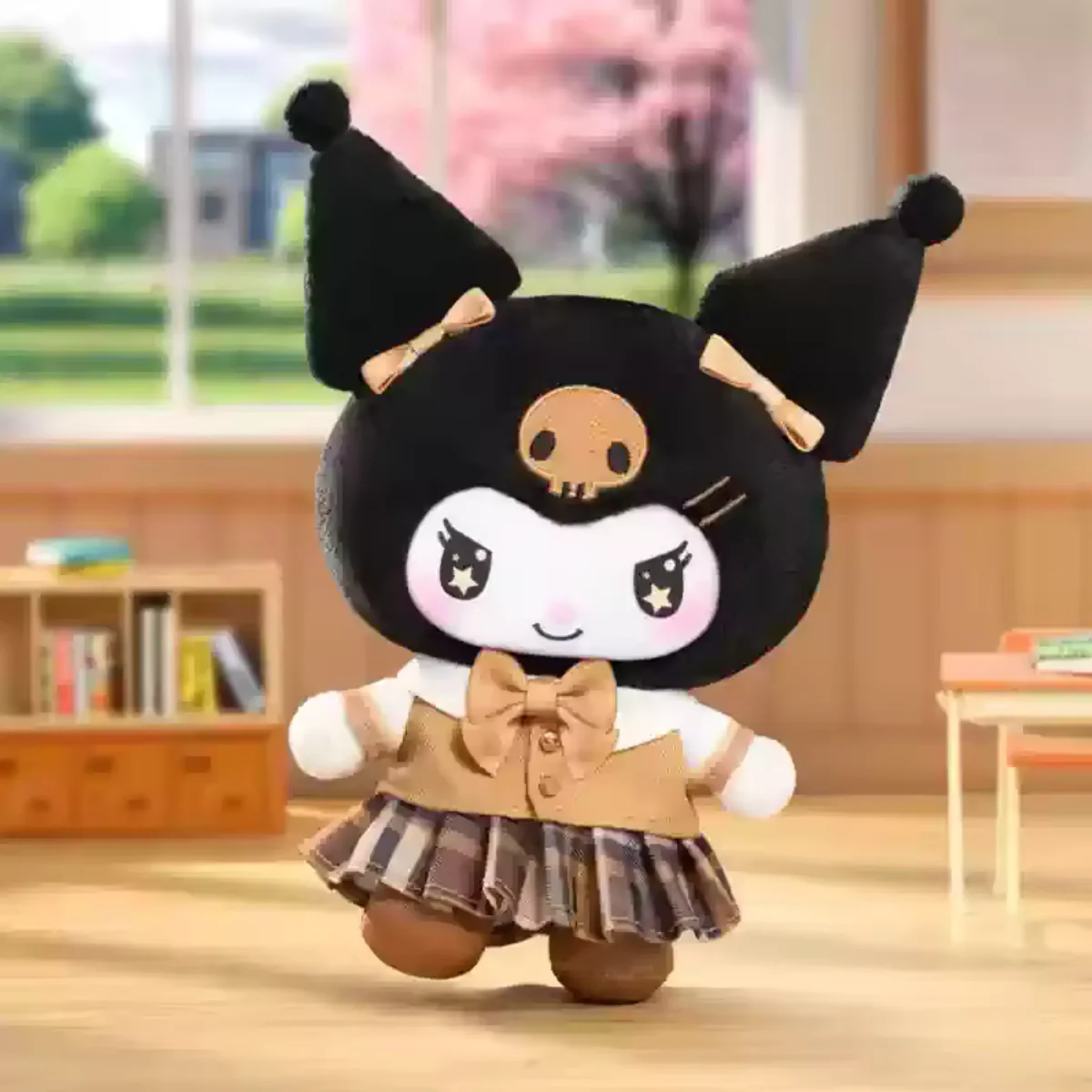 Top Top Sanrio KUROMI School Life Vinyl Plush Keychain Gift Blind Box - Image 5