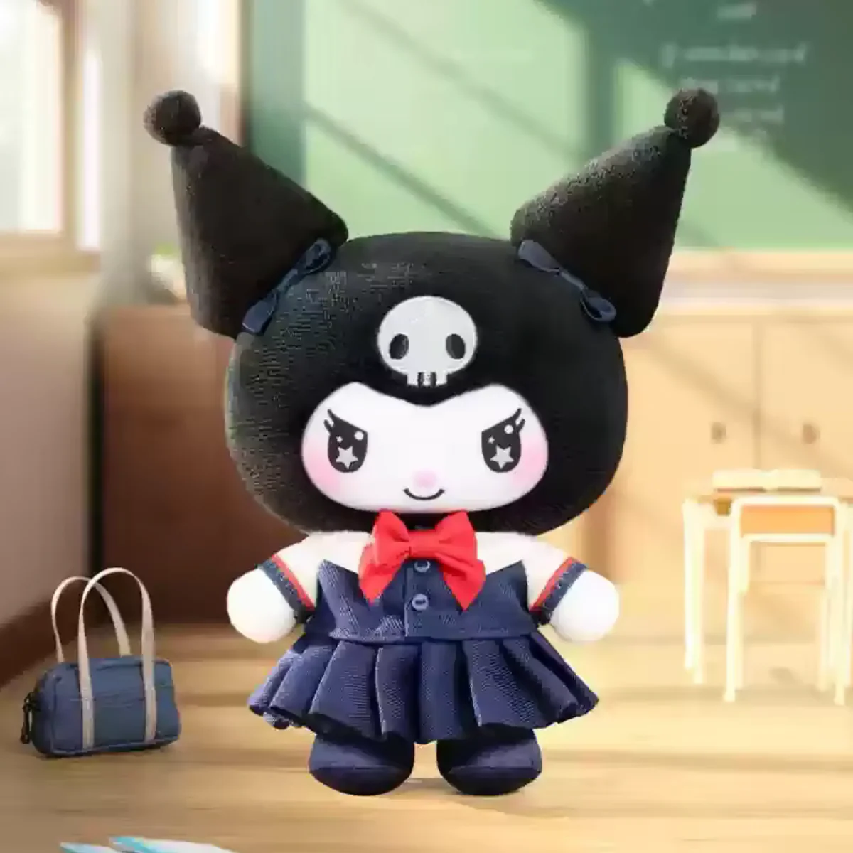 Top Top Sanrio KUROMI School Life Vinyl Plush Keychain Gift Blind Box - Image 7