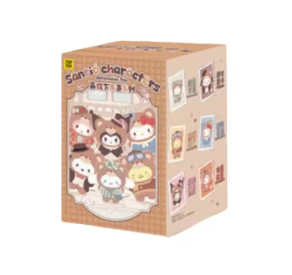 Top Toy Sanrio Afternoon Tea Series Vinyl Plush Keychains Gift Blind Box - Image 23