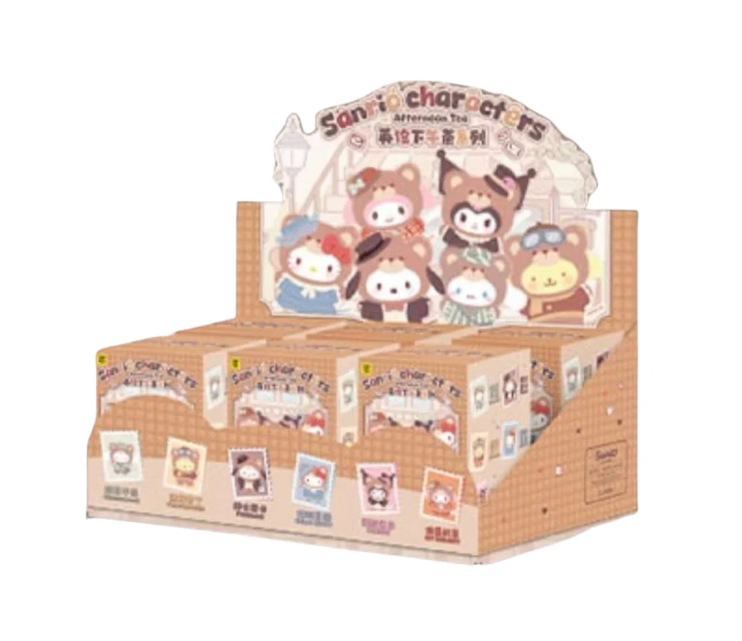 Top Toy Sanrio Afternoon Tea Series Vinyl Plush Keychains Gift Blind Box - Image 24