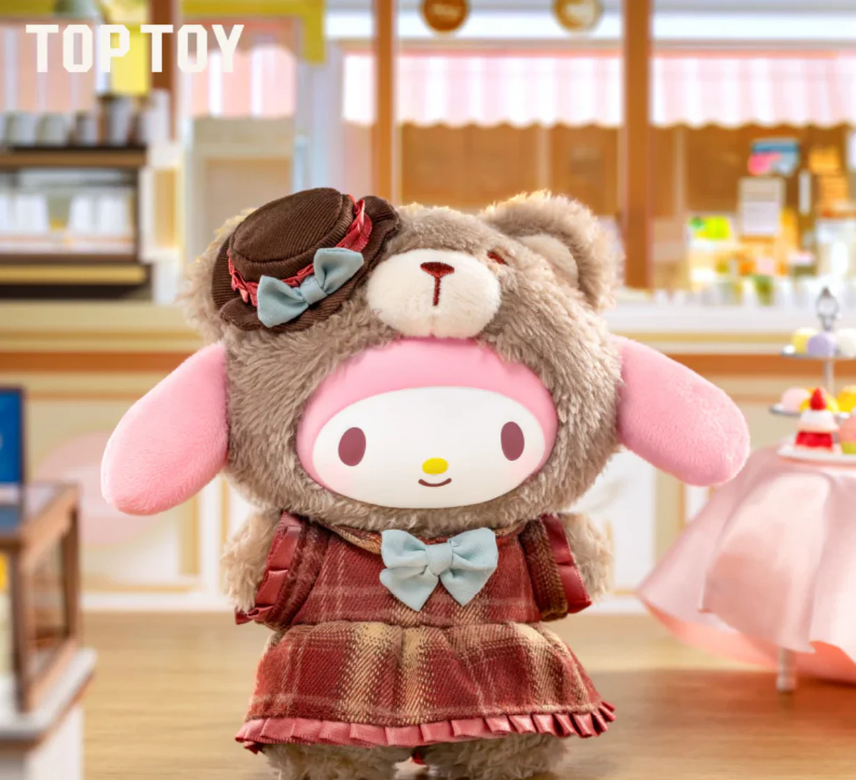 Top Toy Sanrio Afternoon Tea Series Vinyl Plush Keychains Gift Blind Box - Image 6