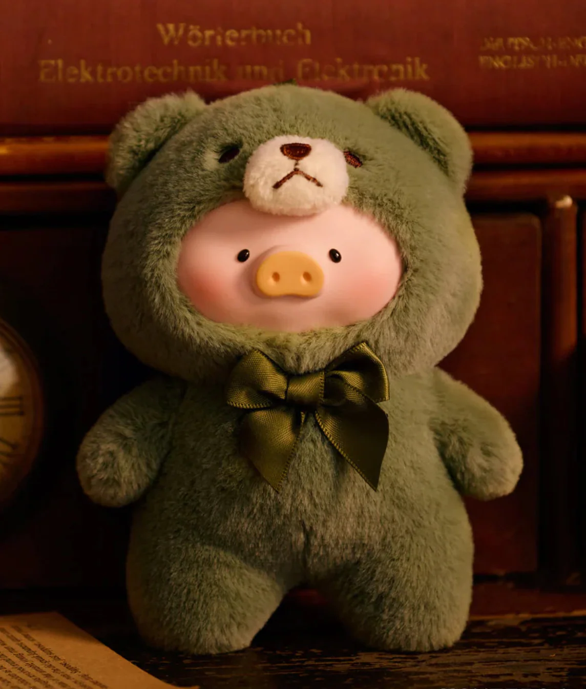 Toyzero+ Lulu Teddy The Piggy Vintage Plush Keychain Blind Box - Image 10