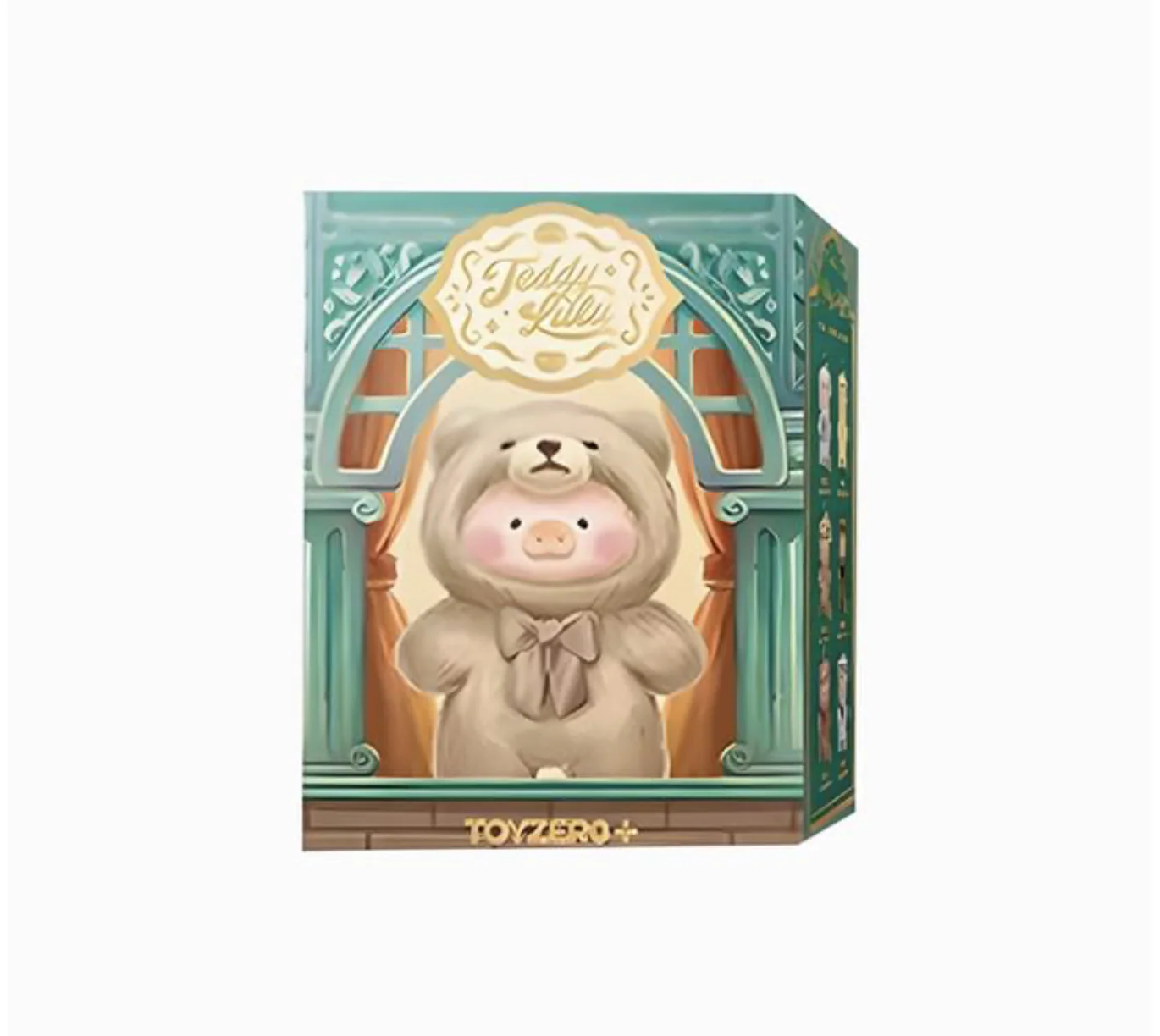 Toyzero+ Lulu Teddy The Piggy Vintage Plush Keychain Blind Box - Image 11